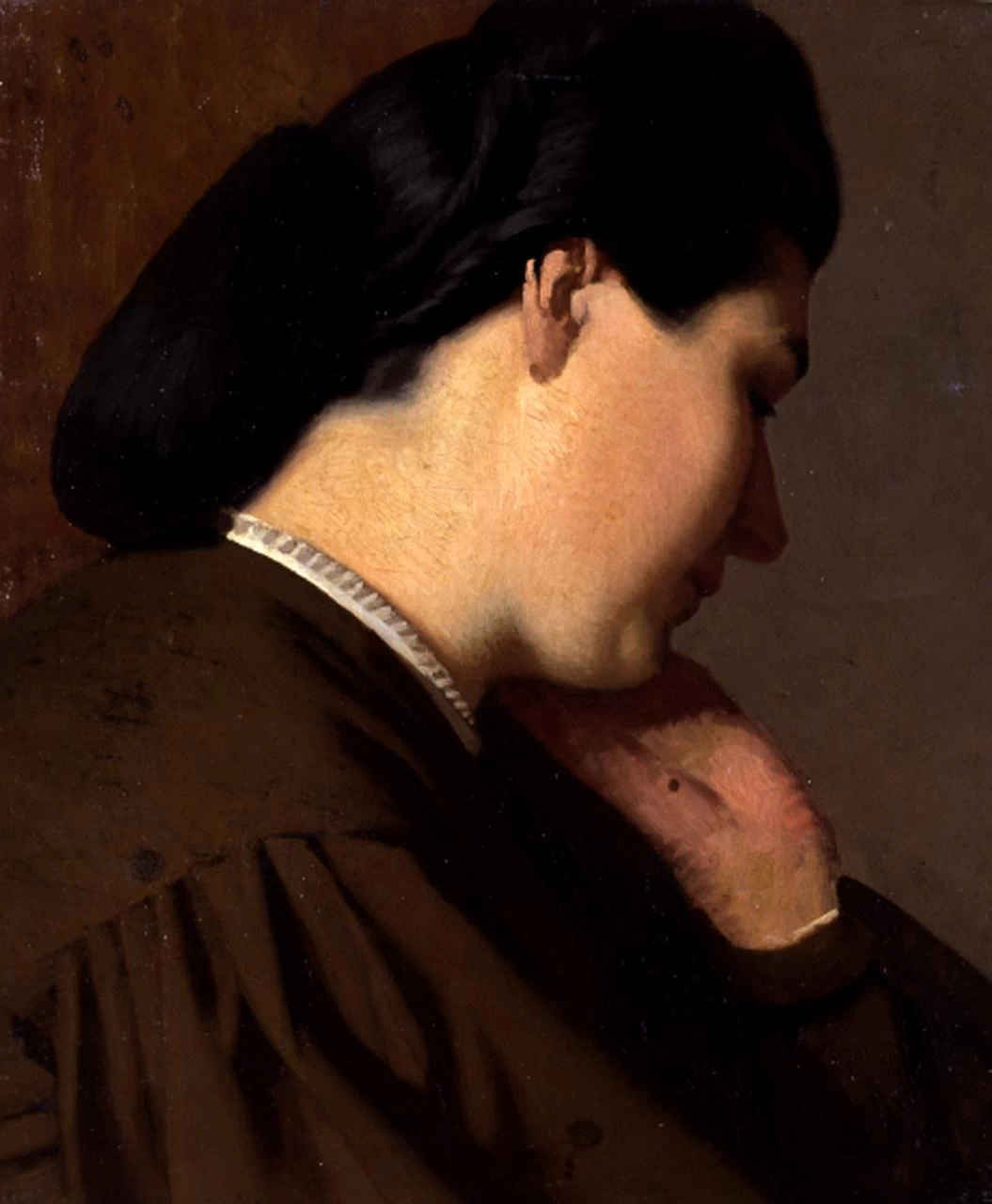 Testa di donna - Gallerie degli Uffizi, Firenze
